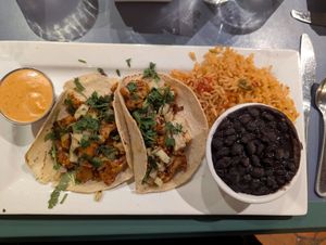 Tacos Al Pastor Vegano at Gabriel's in Santa Fe