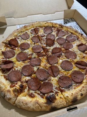 Large pepperoni   at Plant Pizza in Cooper City