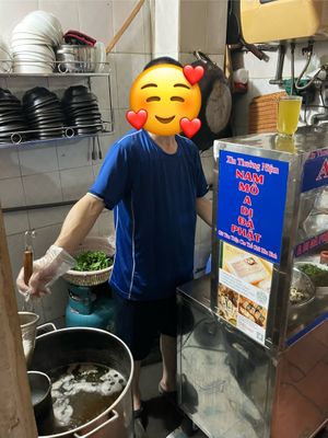 kitchen   at Quán Phở Chay anh Hải in Hanoi