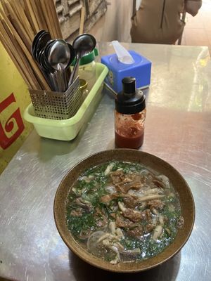 Pho  at Quán Phở Chay anh Hải in Hanoi