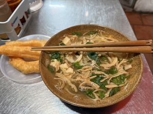 Pho  at Quán Phở Chay anh Hải in Hanoi