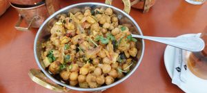 Chana (chickpeas) at Restaurant Angus in Nideggen