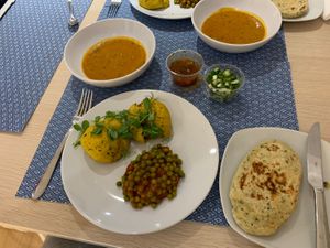 Stuffed potato cakes - cook at home   at The Bean Inn in St Ives