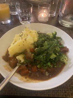 The photos don’t do it justice, all the dishes were were well presented   at The Bean Inn in St Ives