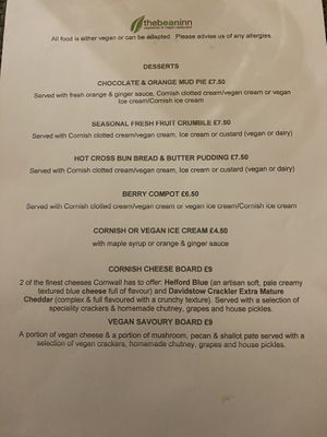   at The Bean Inn in St Ives