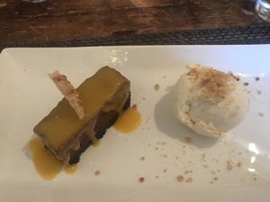 Mud pie  at The Bean Inn in St Ives