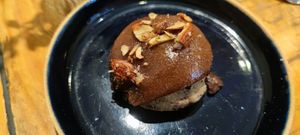 Cookie with chocolate cream on top at Hododa in Marseille