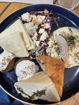 100% vegan lunch restaurant in the cute neighborhood le panier! It's quite small inside so best to reserve. The food was delicious and the server was so sweet!!  at Hododa in Marseille