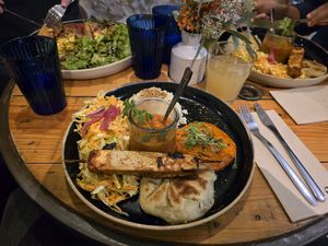 It was wonderful to eat here. Not alot of choice in the weekend, but that’s ok. The one thing that really stood out was the muhammara!! Please try this!   at Hododa in Marseille