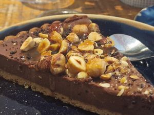 Chocolate chicory tarte at Hododa in Marseille