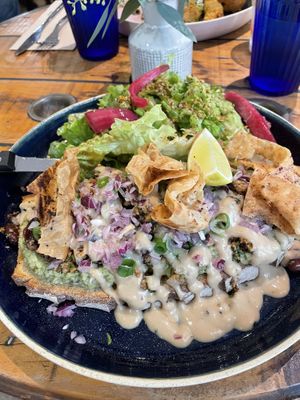 Tartine de saison (fantastic!)  at Hododa in Marseille