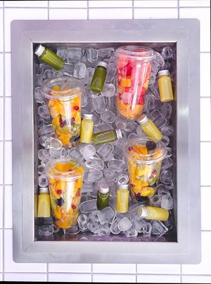 🍉  at Lab Salad Bar in Rovinj