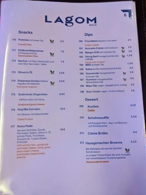 Menu 3 at Lagom. at Lagom in Berlin