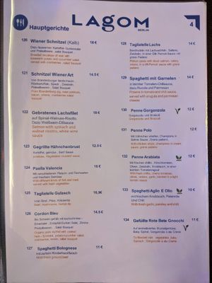 Menu 5 at Lagom. at Lagom in Berlin