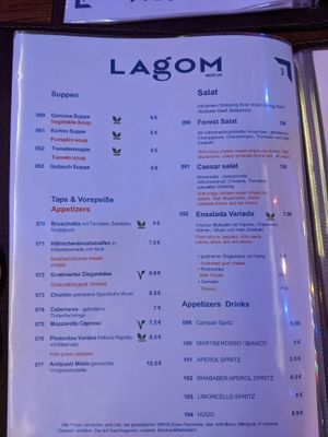 Menu 6 at Lagom. at Lagom in Berlin