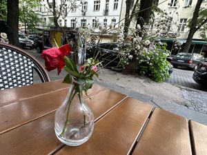 table  at Lagom in Berlin