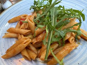 pasta vegan arrabiata 🌶️  at Lagom in Berlin