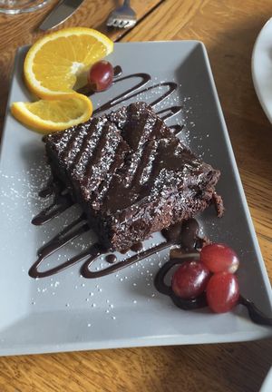 Vegan Brownie   at Lagom in Berlin