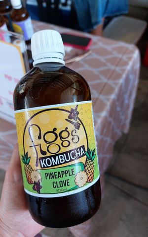 They have a new flavor 🙂 at Figgs Kombucha in Quezon City