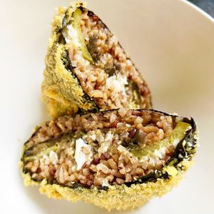 Fantastic vegan onigirazu. Highly recommend! at 2022_place - Pop Up in Yerevan