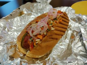 Hot dog at 2022_place - Pop Up in Yerevan