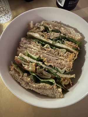 Tofu and kimchi sandwich   at 2022_place - Pop Up in Yerevan