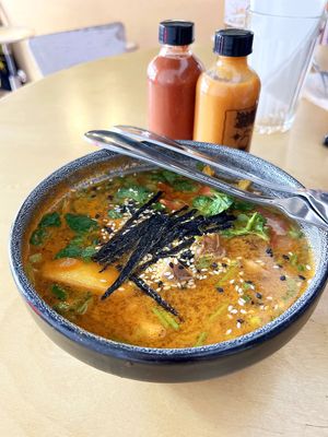 Vegan Ramen Arishta, highly recommend! at 2022_place - Pop Up in Yerevan