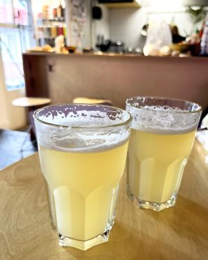 Cooling and refreshing kvass-gose from Armenian noodles arishta at 2022_place - Pop Up in Yerevan