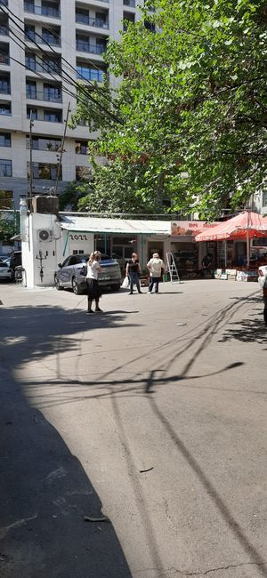 Hidden away in a parking lot at 2022_place - Pop Up in Yerevan