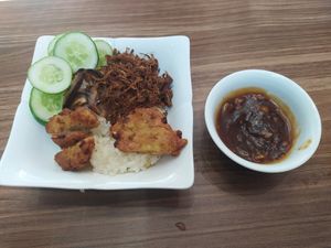 Sticky rice at Lian Hua Vegetarian in Hanoi