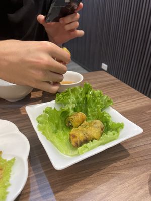   at Lian Hua Vegetarian in Hanoi