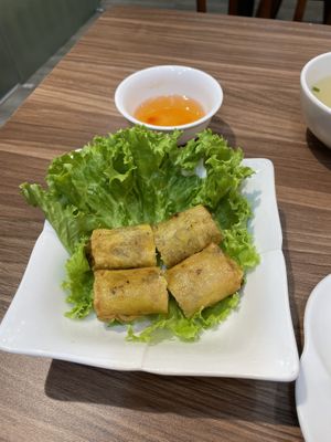   at Lian Hua Vegetarian in Hanoi