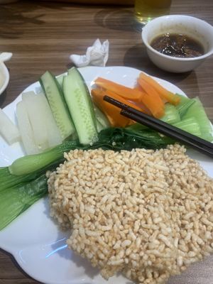   at Lian Hua Vegetarian in Hanoi