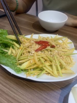   at Lian Hua Vegetarian in Hanoi