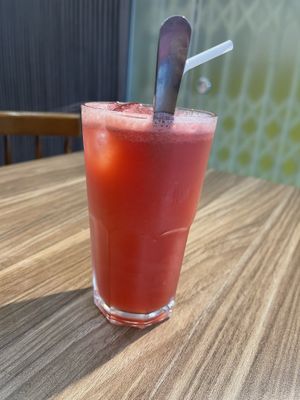 Pure Watermelon Juice  at Lian Hua Vegetarian in Hanoi