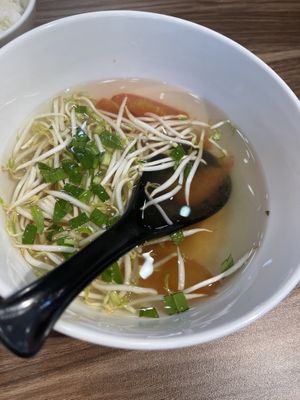 Soup  at Lian Hua Vegetarian in Hanoi
