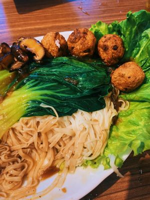   at Lian Hua Vegetarian in Hanoi