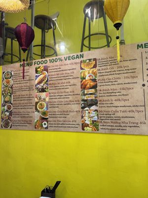   at Lian Hua Vegetarian in Hanoi