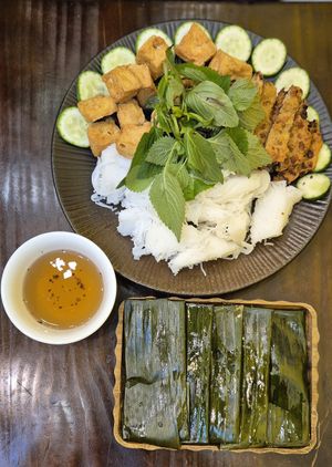  at Lian Hua Vegetarian in Hanoi