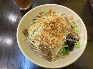 Bún Bò Nam Bộ  at Lian Hua Vegetarian in Hanoi