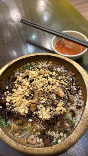   at Lian Hua Vegetarian in Hanoi