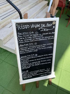  at RistoVegan at Hotel Sylva in Cattolica