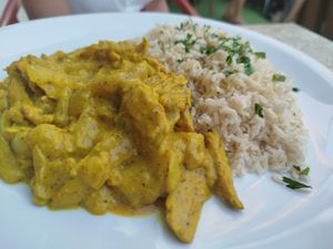 piatto indiano at RistoVegan at Hotel Sylva in Cattolica