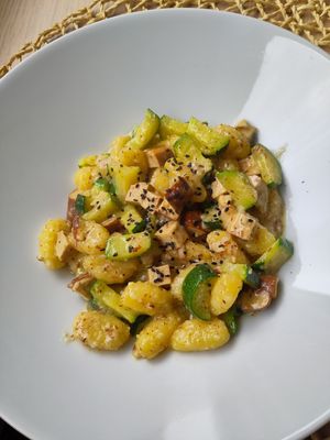 Gnocchi ❤️❤️❤️ at RistoVegan at Hotel Sylva in Cattolica