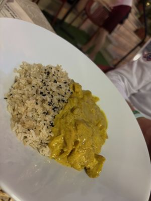 Piatto indiano con seitan   at RistoVegan at Hotel Sylva in Cattolica