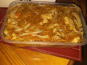 Vegan chckn chow mein. Best I've had to date. at Wawin Vegan Chinese in Nottingham