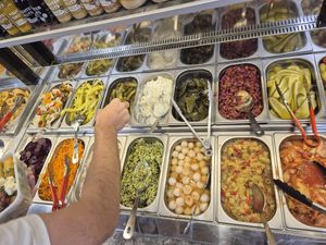 Salads at Troy in East London