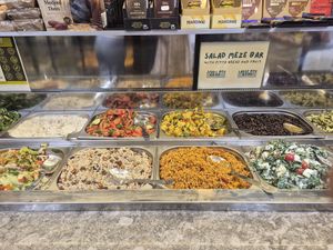 Salads at Troy in East London