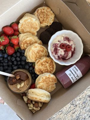 Pancake Box  at Suzismoothie in Magdeburg