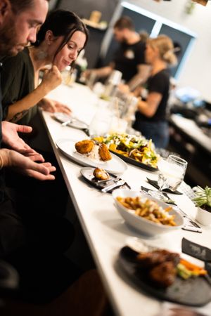 The looks describe it all at The Edgy Vedge in George Town